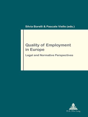 cover image of Quality of Employment in Europe